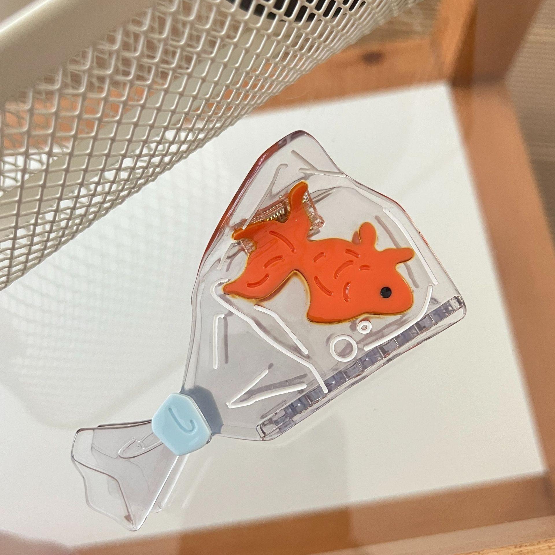 

Transparent Aquarium Hair Claw Underwater Animal Fish Eco-Friendly Acetate Hair Claw Clips Hair Accessories for Women Girls