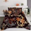 Comforter Chinese Dragon Bedding Set Double Twin Full Size Teens Adults Bedclothes Soft Polyester For Baby