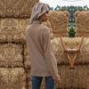 Comfortable Tops Fashionable and Casual Temperament Autumn and Winter Solid Color Long-sleeved Asymmetric Open High Neck Bottom Loose Knit Sweater
