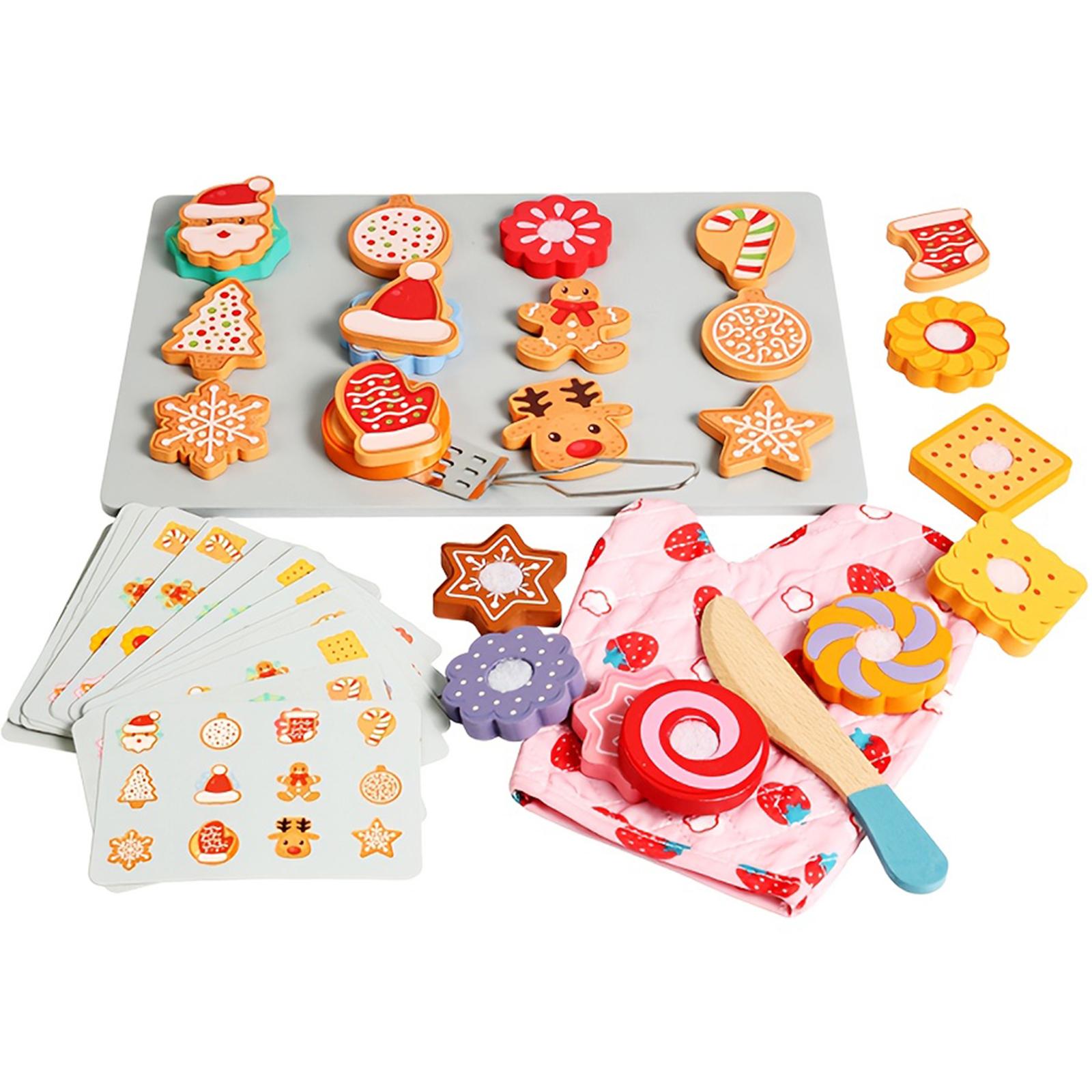 

Christmas Themed Baking Cookie Pasting Fun, Kitchen Cutting Fun, Enhance Motor Skills And Social Skills, Birthday Gift, Educational Toy One Size