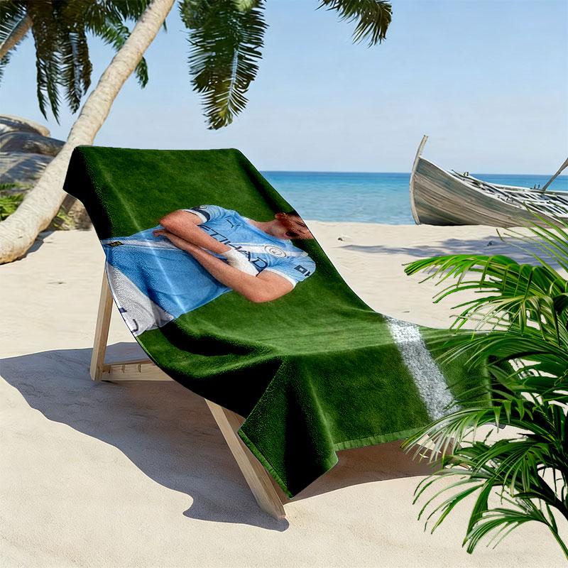 Phil Foden Print Beach Towel, Large Soft Quick Dry Towel for Beach Camping Swimming