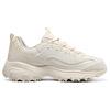 Skechers DLites 1.0 Pearl Bear 2.0 Fabric Synthetic Leather Comfortable Versatile Wear-Resistant Increased Height Low-Top Dad Shoes 896189-NAT