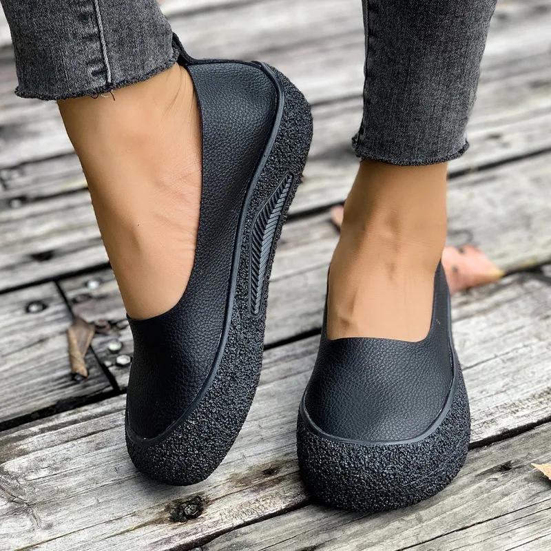 

Модные балетки Женская обувь Повседневные спортивные лоферы Сандалии Летние женские кроссовки Тренд 2025 Новая неглубокая обувь Бренд Ходьба Zapatillas Mujer 42 чёрный