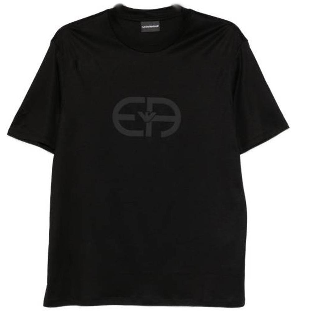 Emporio Armani Ss26 Logo Detail Crew Neck Short Sleeve T-Shirt Men tops EM004581-AF10017-UC001 M