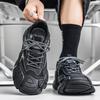 New Fashion Men 's Four Seasons Comfortable Thick Sole Shoes Students BoysTrending Soft Sole Breathable Casual Running Sneakers