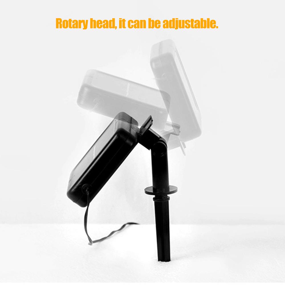 5M/16.4Ft 20LEDs Solar Powered Energy Fairy String Light Lawn Lamp with 8