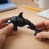 Mini 3D Printed Animal Joint Flexible Marine Animal Model Creative Whale Figurine Collection