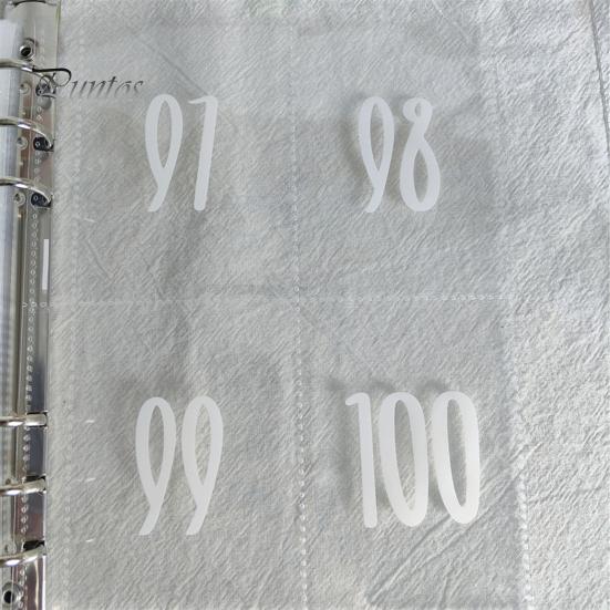 25 Sheets 100 Envelopes Money Saving Challenge Replacement Binder Inserts Easy & Funny Way To Save Money Pre-labeled 1-100 Money Pouches for