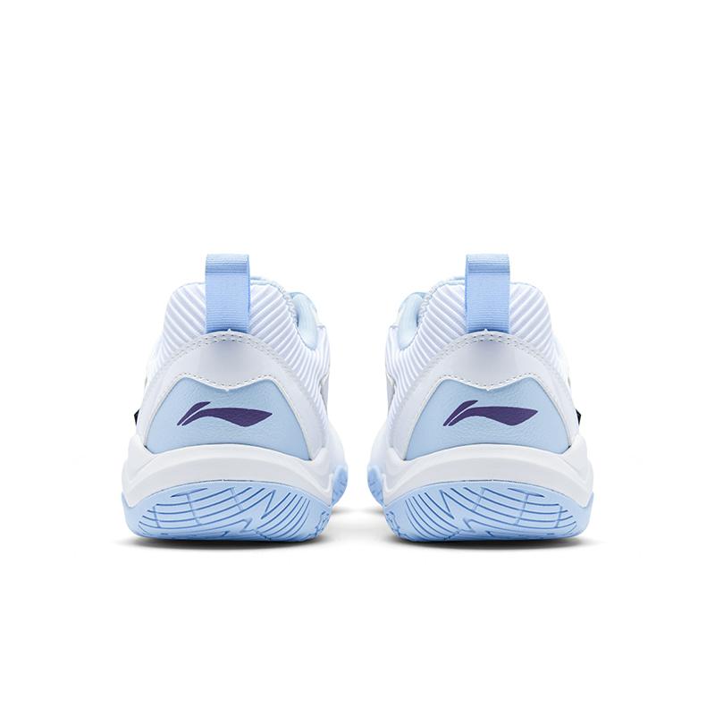 Li Ning Textile, Synthetic Leather Cushioning Slip Resistant Abrasion Resistant Low Top Badminton Shoes Unisex AYTU023-7