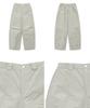 BIG UNION 3D Wide Balloon Pants (Light Gray)