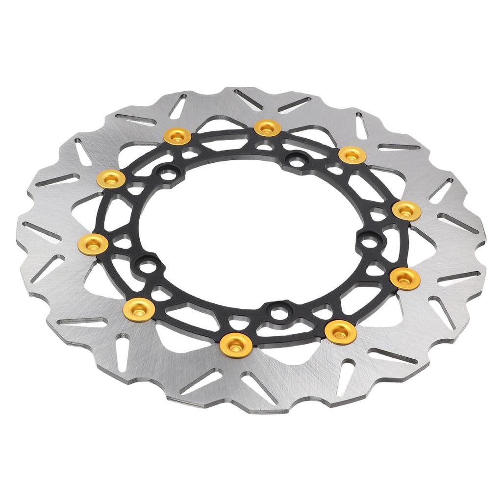 Motorcycle Front Brake Rotor 300mm CNC Stainless Steel Improve Braking Stability Replacement for