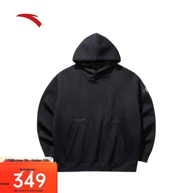Anta Sports Culture Series Unisex Hooded Sweatshirt L