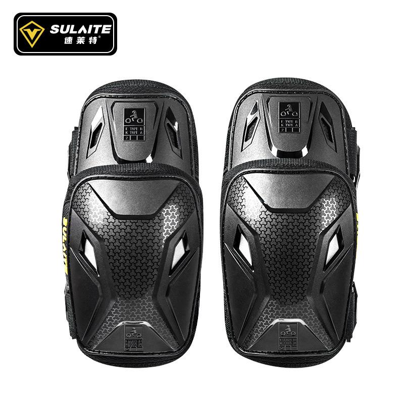 Motorcycle Knee Guards Moto Knee Pads CE Certified Lightweight Impact Resistant Knee Protectors for Motocross Dirt Bike Riding