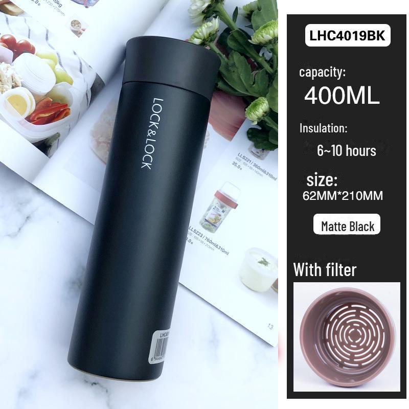 

Детский термос Lock & Lock High-Value: Большая емкость, нержавеющая сталь 304, переносная кружка для воды. Идеально подходит для групповых подарков. 340ML