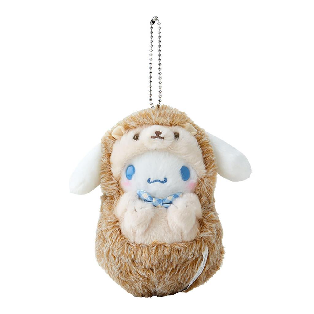 Sanrio Mascot Holder (Forest Animals) Cinnamoroll Plush Keychain 010201