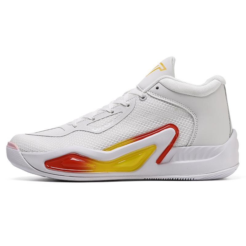 Lightweight Sports Shoes for Men and Women With Shock Mesh Surface Breathable Anti-slip Wear-resistant Basketball Shoes