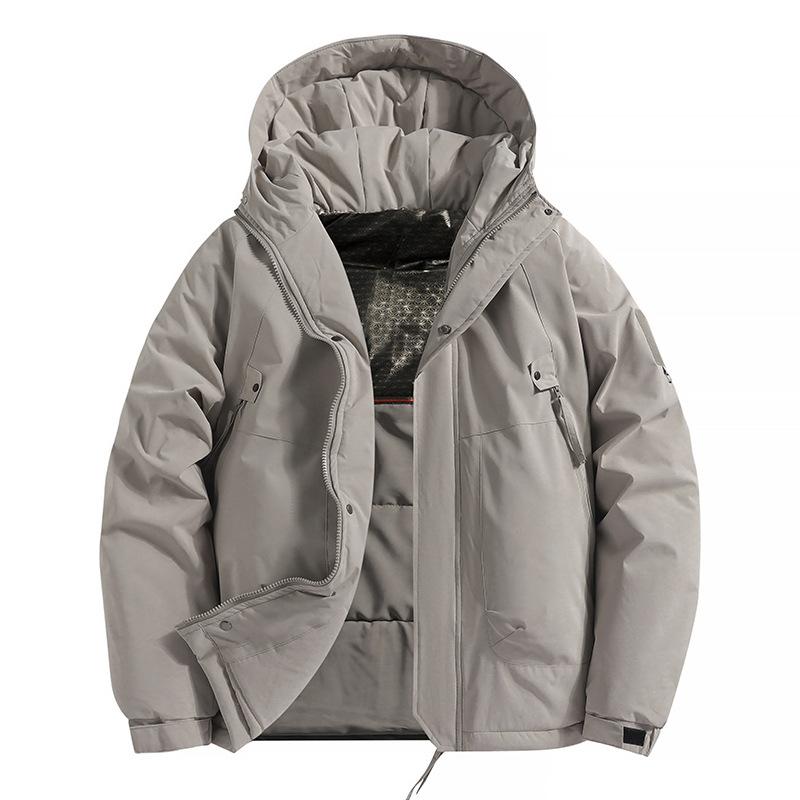 New Jacket Outdoor Heavy Cotton Coat Padded Hooded Mountain Cotton-padded Jacket Tooling.