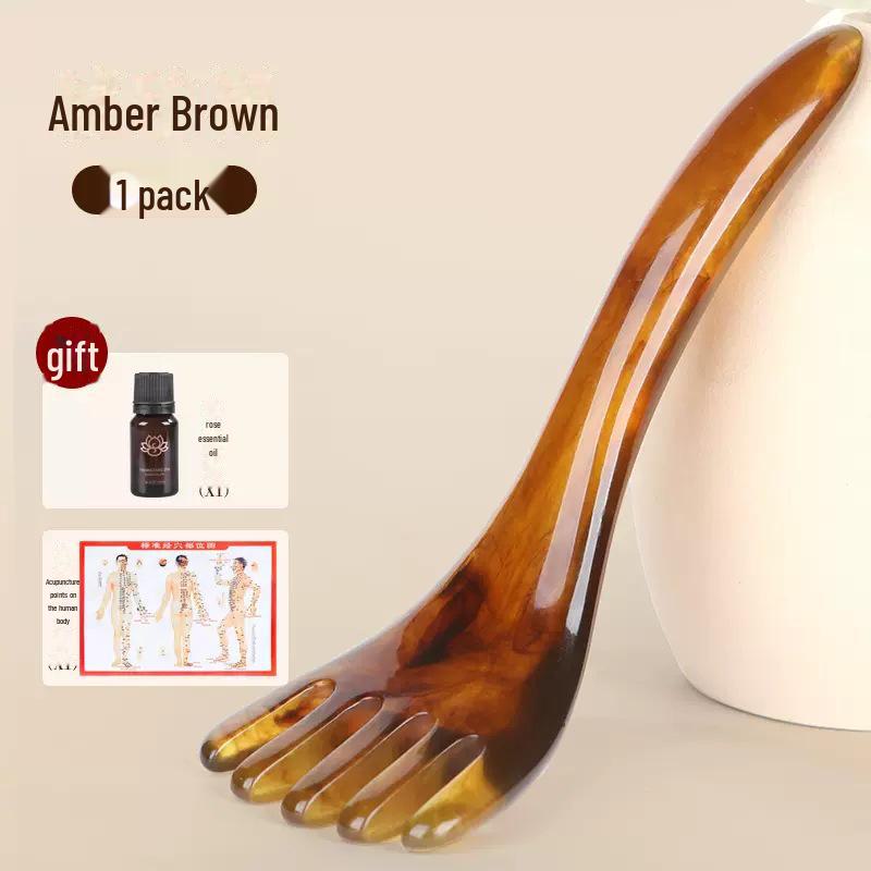 Kopfhautmassagegerät mit fünf Krallen: Akupressur-Kamm zur Entspannung und Dekompression