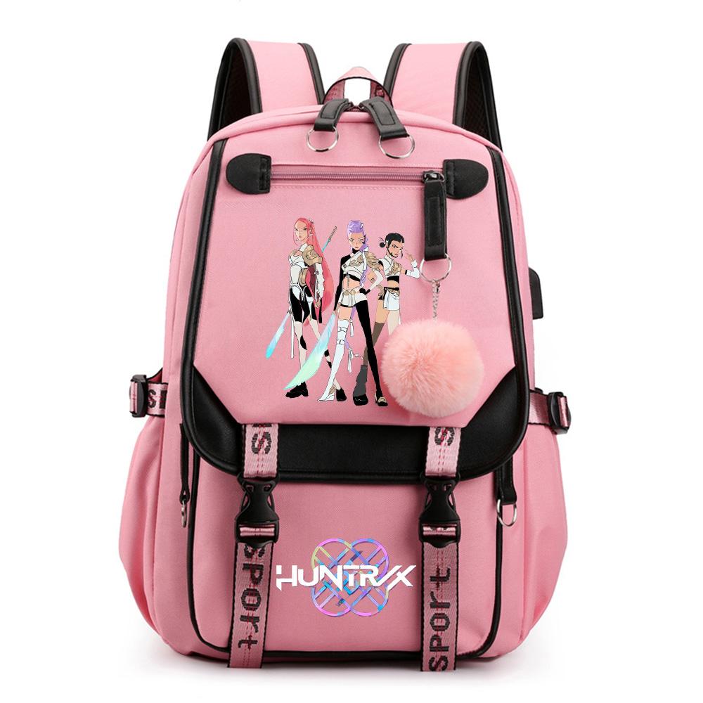 Kreskówkowy plecak K-Pop z nadrukiem, tornister dla nastolatka, ucznia, dziewczyny, chłopca, plecak na książki, duża pojemność, wodoodporna torba podróżna, prezent dla dziecka, plecak