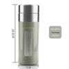 Xinuo 360ml Stainless Steel Insulated Tea Mug