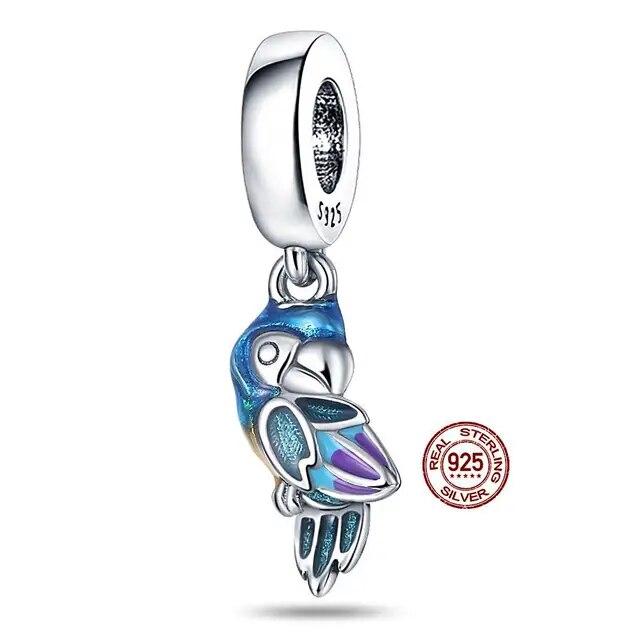 Charms Fit Original Bracelet Real S925 Sterling Silver Beads Luminou Pendants Firefly Ocean Series Dangle Fine Jewelry