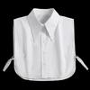 Formal False Collar Women Embroidery Faux Col Half Shirt Blouse Fake Collars Sweater Shirt Detachable Collars Accessories