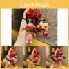 Adorable Cartoon Keychain Cute Pvc Zinc Alloy Key Ring For Couples And Friends