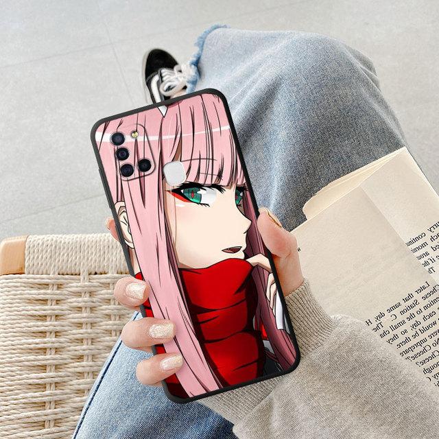 

Чехол для Samsung Galaxy A10s A02 A01 A50 A02s A10 A20e A03 Core A04 A03s A04s, милый чехол в стиле аниме «Zero Two Darling In The Franxx» Samsung A10