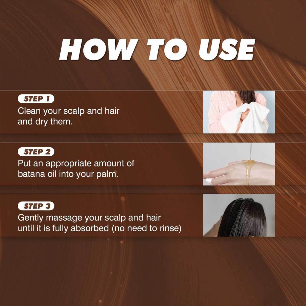 4in1 Hair Oil, Vegan Hair Oil Nourishes, Strengthens Hair Thickness And Reduces Split Ends, Suitable For All Hair Types (120ML)