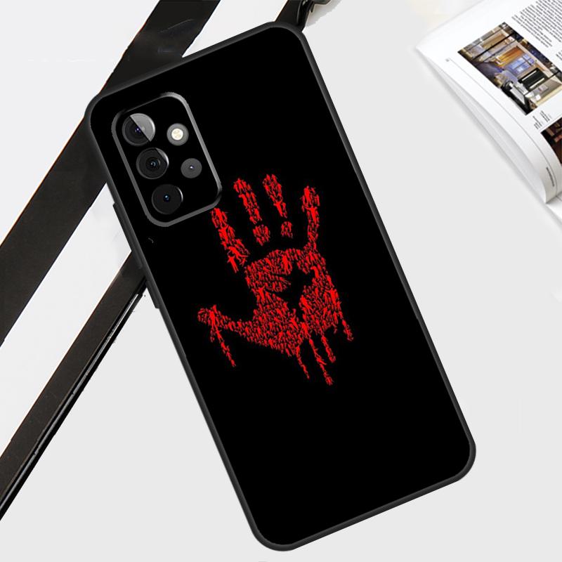 

Bloody Hand Case For Samsung Galaxy A54 A34 A14 A56 A36 A26 A16 A06 A12 A22 A32 A52 A13 A53 A15 A35 A55 Samsung A05