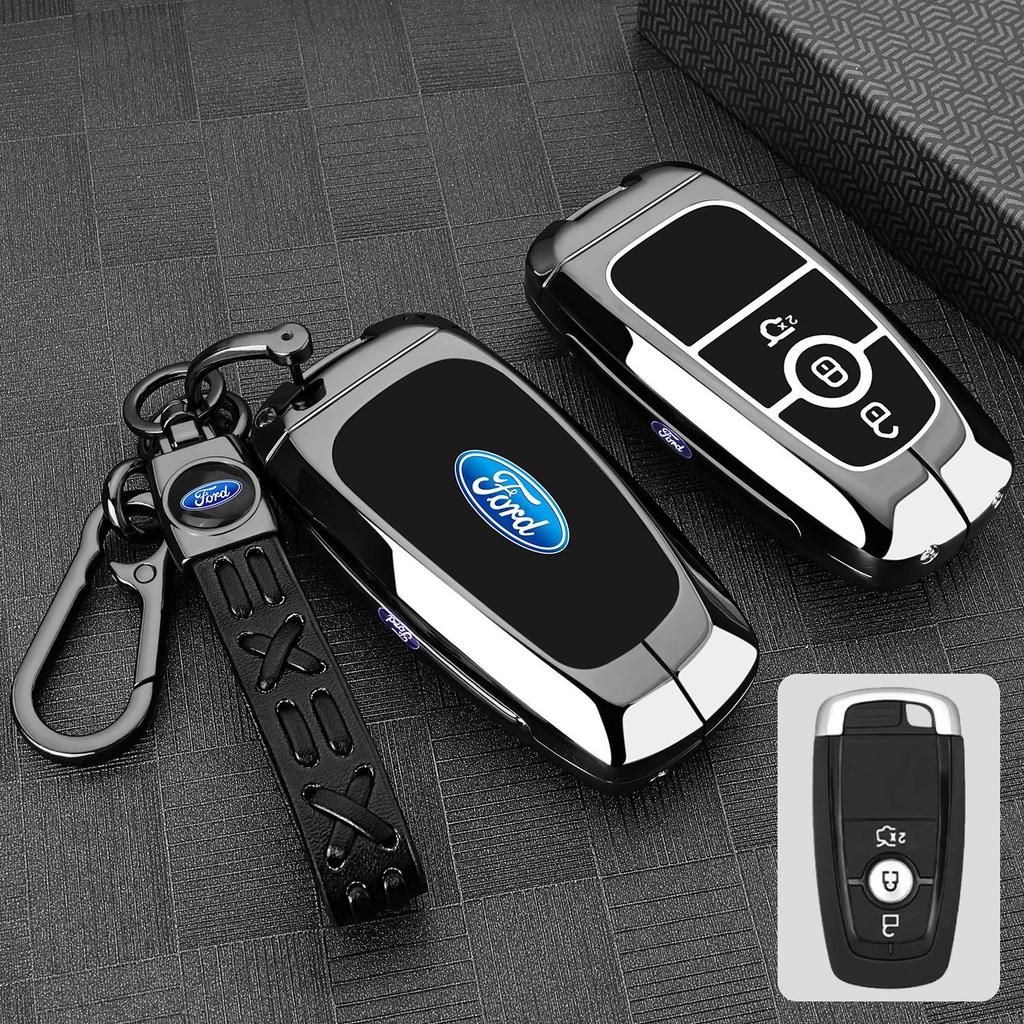 Funda para llave Ford Mondeo 2025 Edición Deportiva de Lujo con Hebilla Metálica a Presión