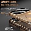 Large window PC matte skin feeling oil injection suitable for iPhone16Pro fine ring magnetic mobile phone case Apple 15 anti-drop