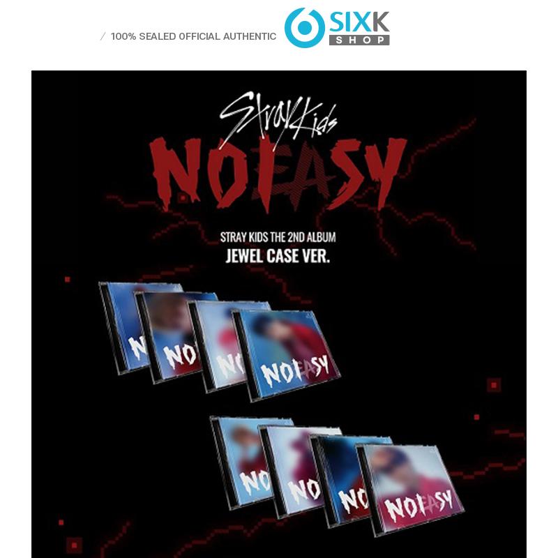 Stray Kids - 2nd Album [NOEASY] Jewel Case Ver. [NO POB] RANDOM