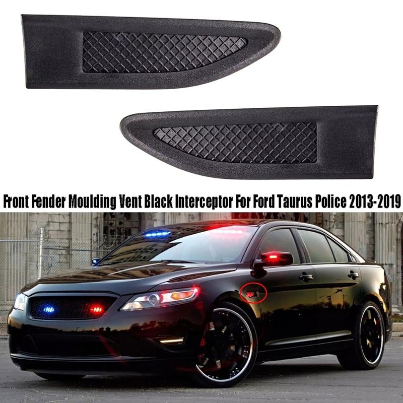 For Ford Taurus 2013- Front Fender Vent Mesh Warning Fender Moulding Vent