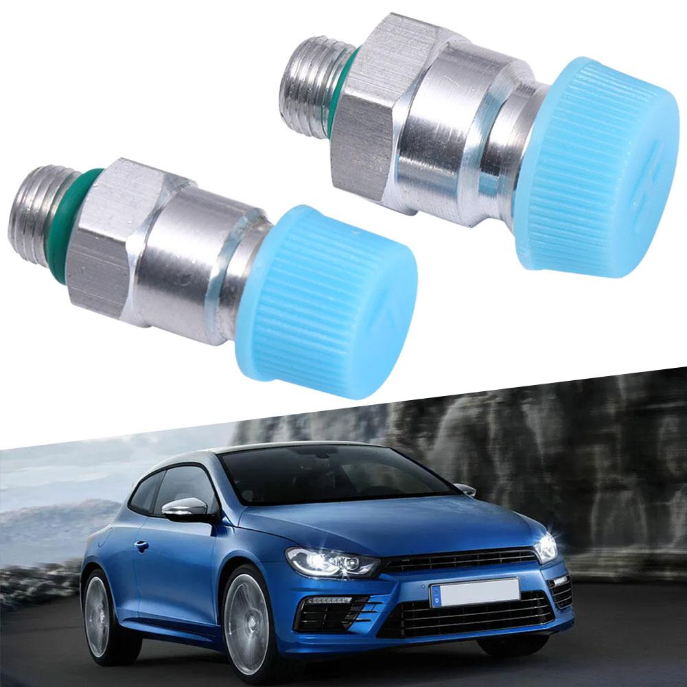 

2PCS Air Hose Quick Coupler Aluminum Alloy Fast Exhaust Valve R134a Gas Nozzle Suitable For Cold Air Pipe Compressors Are Use