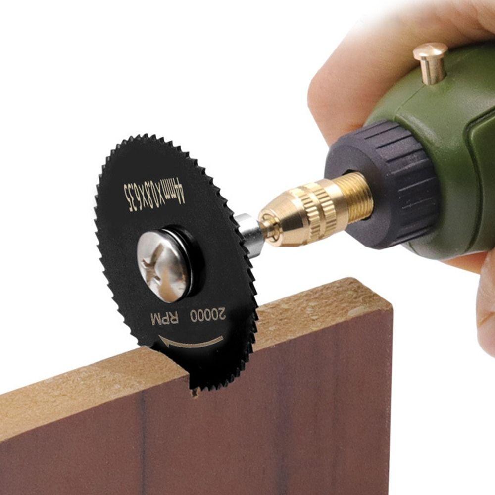 6PCS Multi-purpose Circular Saw Blade Small Size Cutting Tool Electric Drill Blade High-speed Steel Woodworking