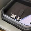 Musla Design Luxury 925 Sterling Silver Couples Ring with Trendy Plaid Design and Shiny Finish Perfect for Daily Wear Jewelry