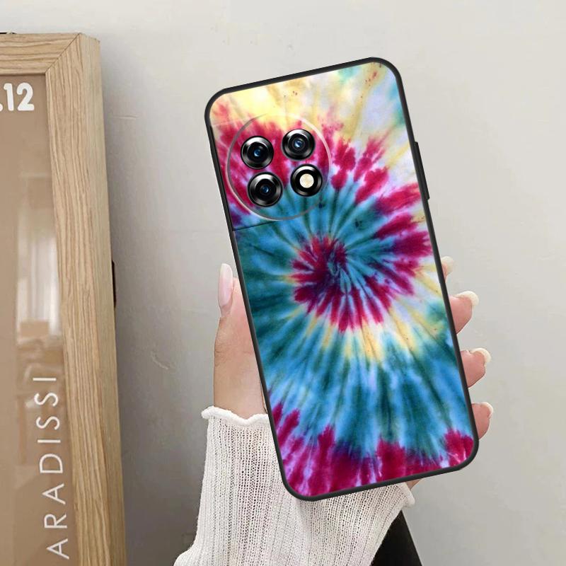 Trippy Tie Dye Hippie Art Case For OnePlus Nord 5 CE 3 4 Lite N20 N30 OnePlus 13T 13R 12R 10T 10R 10 11 12 13 15 Cover