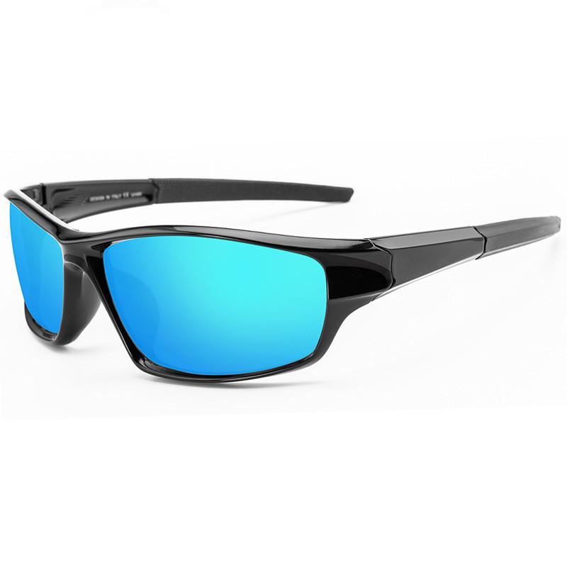 Square Sunglasses Men UV400 Cycling Sun Glasses Outdoor Women Gradient Mirror Anti Reflective Lens
