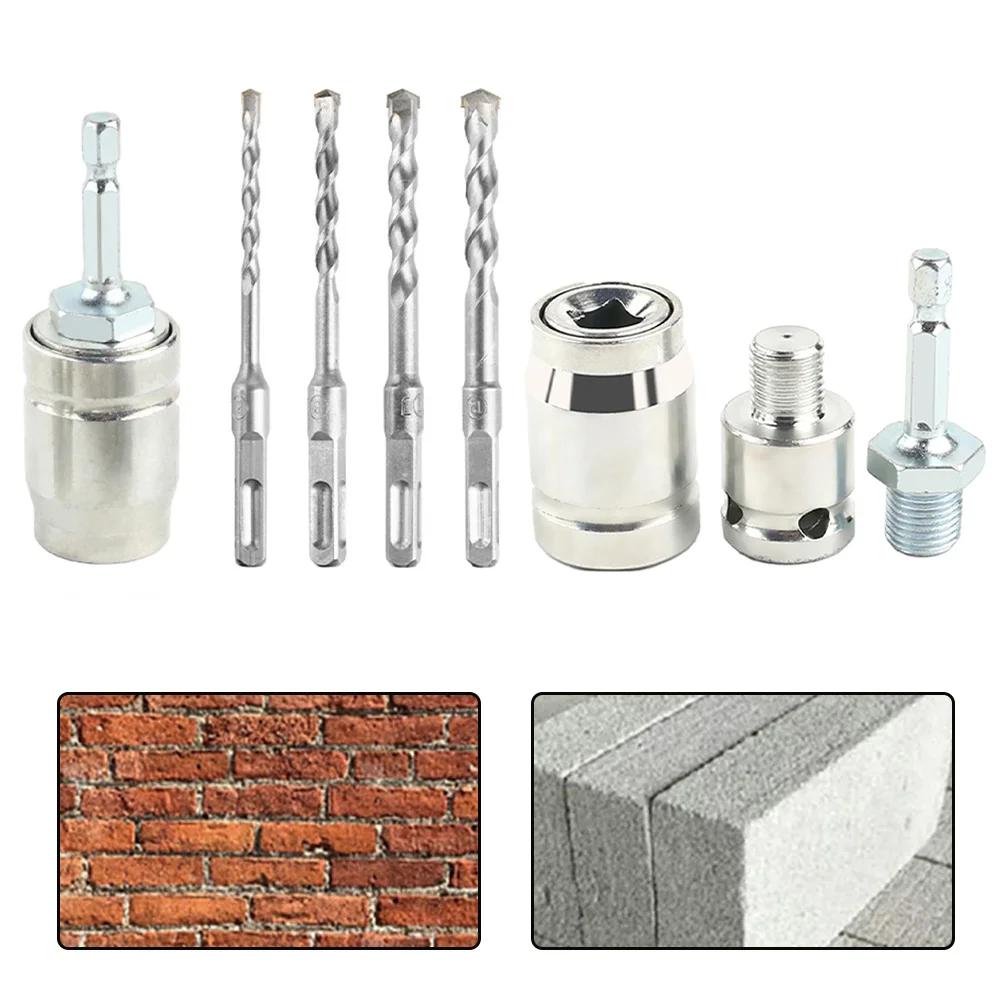 Square Handle Adapter Electric Hammer Converter 72*24mm Converter Head Quick Installation Shank Diameter 6.35mm