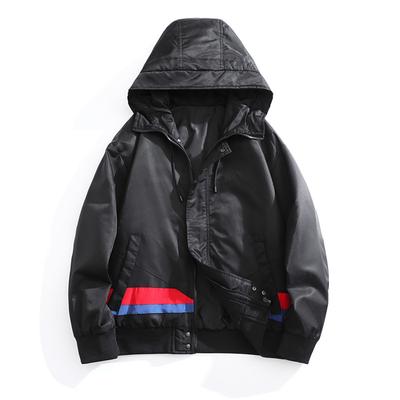 Stylish Men's Coat Spring Fall Loose All-in-one Jacket Men's Handsome Men's Flight Jacket