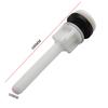 2 Pieces Toilet For Mount Hinge Bolts With Nuts And Washers Plastic And Rubber Fasteners For Toilet Seat Replacement
