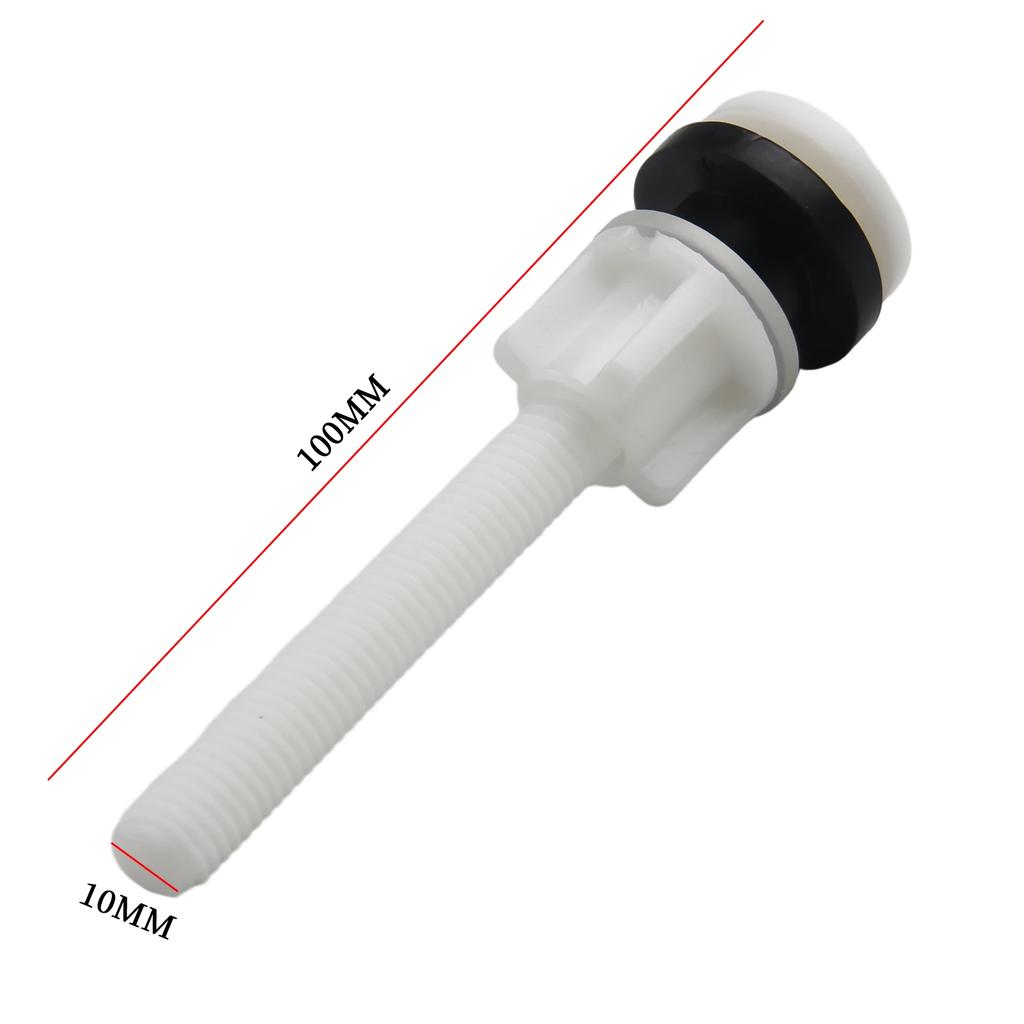 2 Pieces Toilet For Mount Hinge Bolts With Nuts And Washers Plastic And Rubber Fasteners For Toilet Seat Replacement