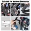 High Temperature Wire Harness Cloth Tape Automotive Cable Loom Heatproof Fabric Adhesive Tape for Engine Electrical Insulation