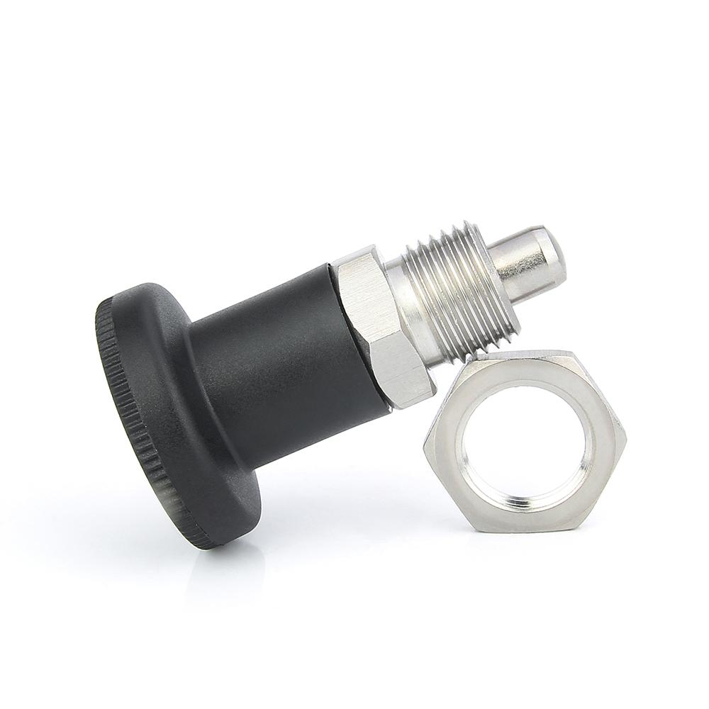 M12/M16 Fine Thread Stainless/Carbon Steel Locking And Positioning Index Bolts KST216 Three Colors Plastic Knob Indexing Plungers