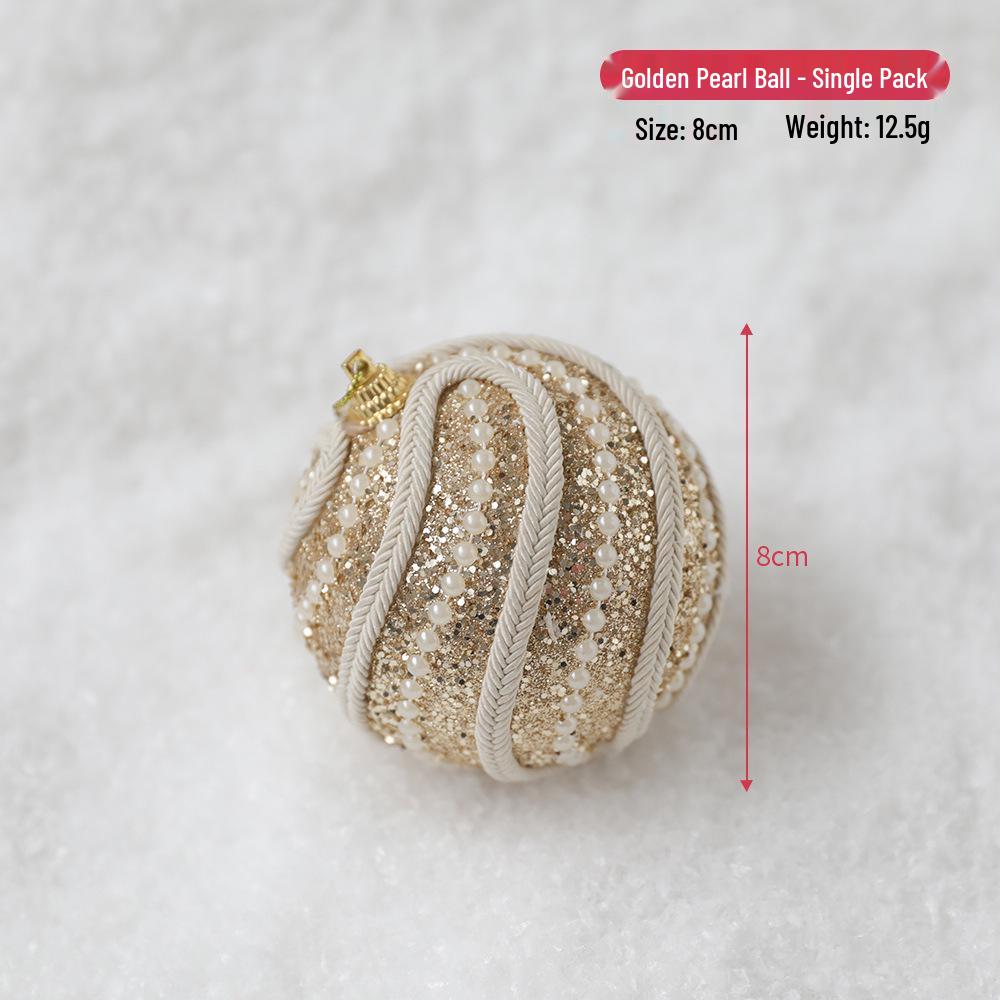 DIY Painted Foam Christmas Ornament: Snowflake & Irregular Pompon Balls