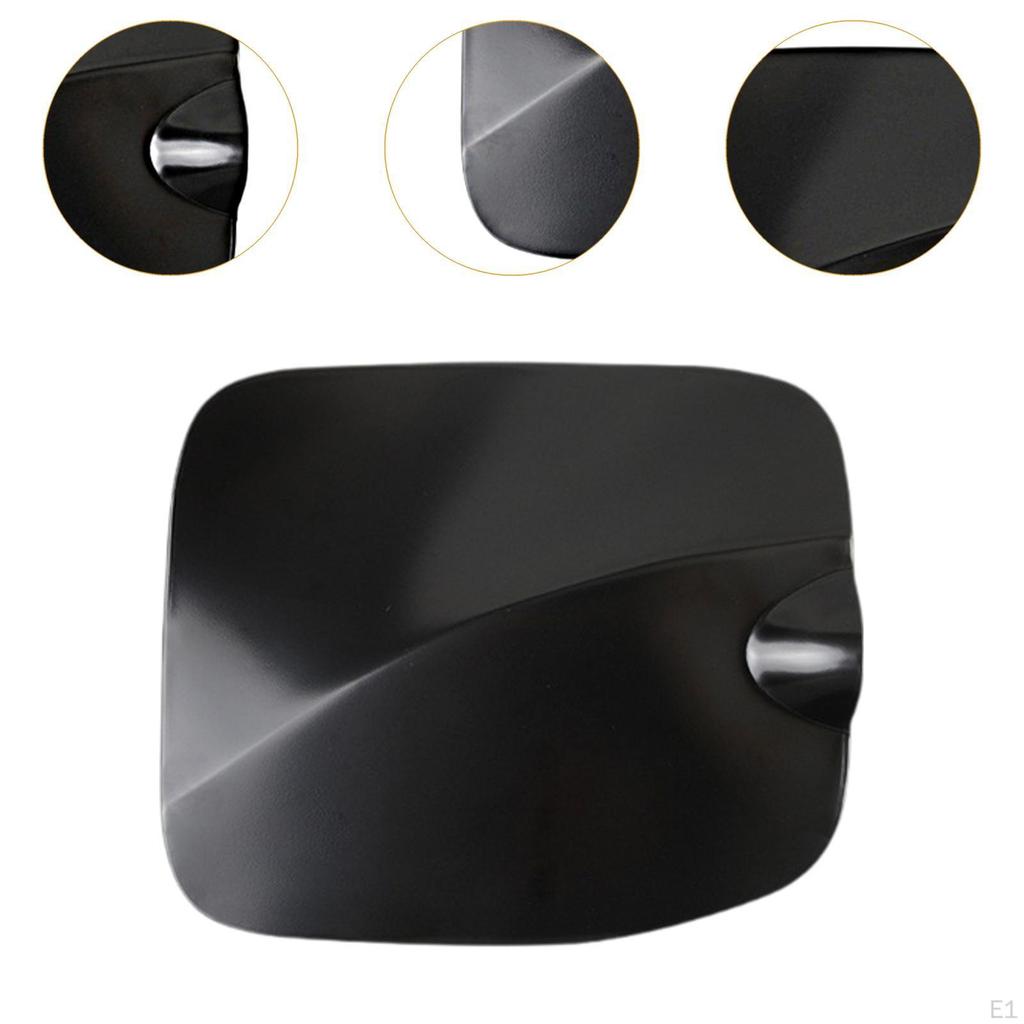 Fuel Filler Lid Gas Tank Door Cover High Performance Car Accessory Iron Easy Installation Replaces