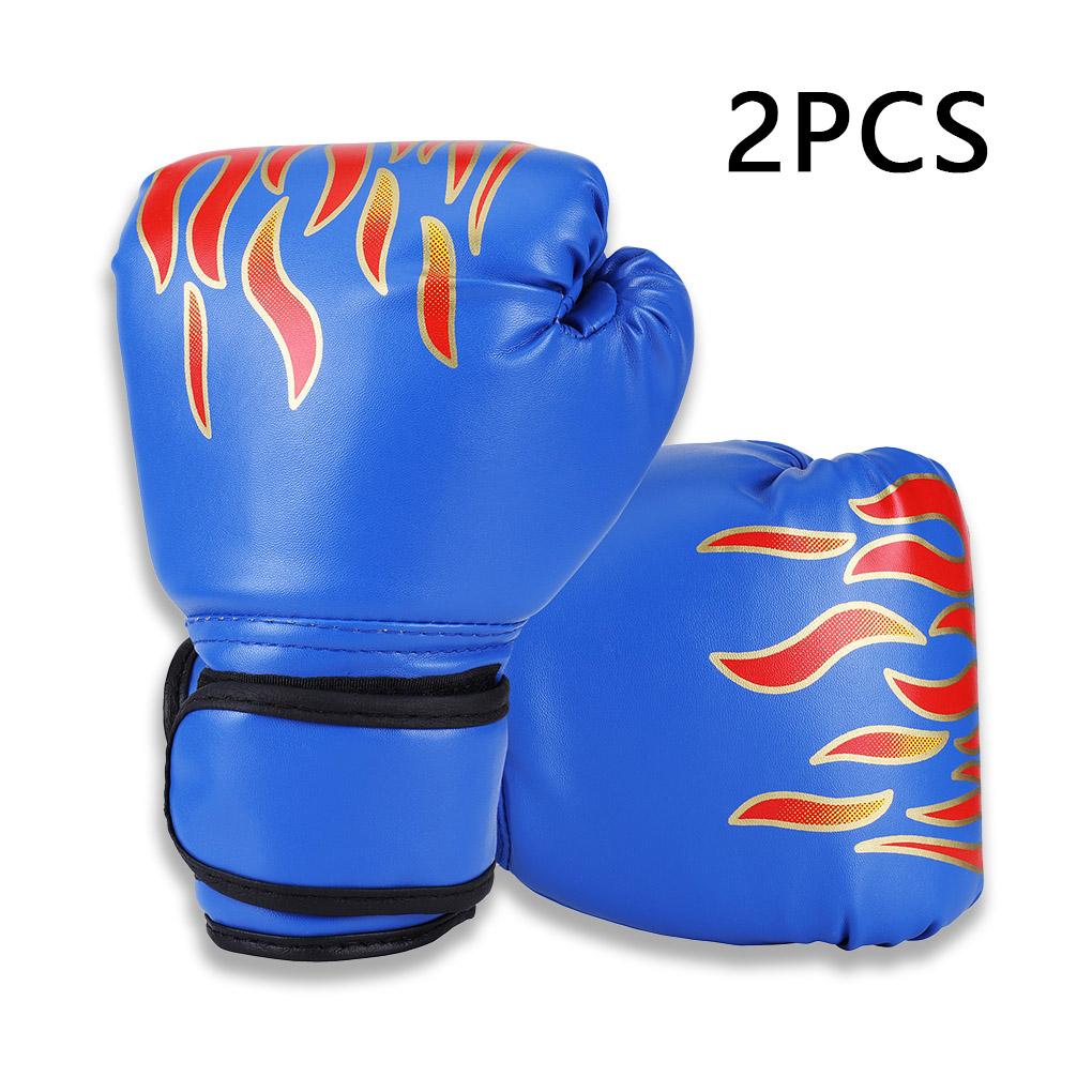 Boxing Glove Leather Kickboxing Protective Glove Aldult Kids Children Punching Training Sanda Sports Supplies Kids Boxing Gloves