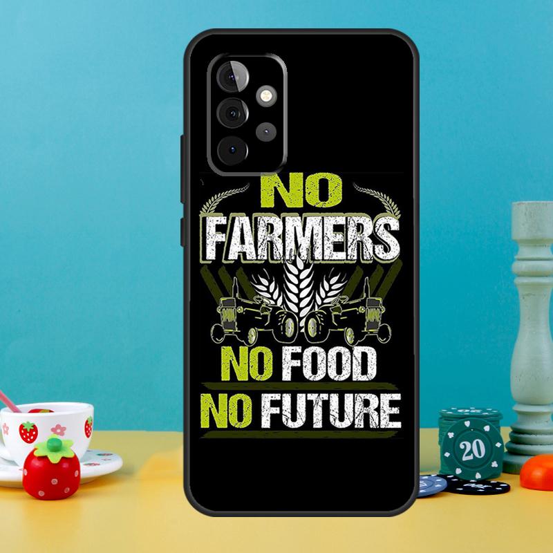 

No Farmers No Food Case For Samsung Galaxy A55 A56 A36 A54 A34 A14 A05 A16 A26 A12 A32 A52 A13 A33 A53 A15 A35 Samsung A14