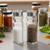 Large Salt Shaker Pepper Shaker Set Containers for Salt Pepper Glass 170 Ml